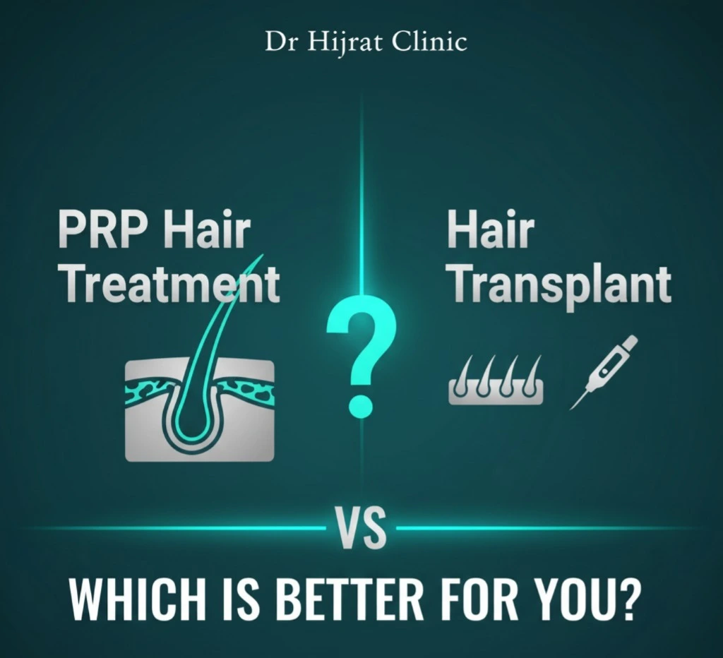 PRP Hair Treatment vs Hair Transplant: Which Is Better for You?